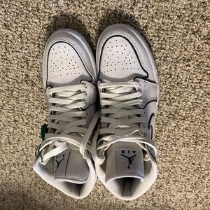 Iridescent air Jordan highs women’s shoe